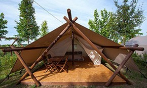 Prenotazione lodge, agricampeggio naturista Bnatural naturism& Glamping