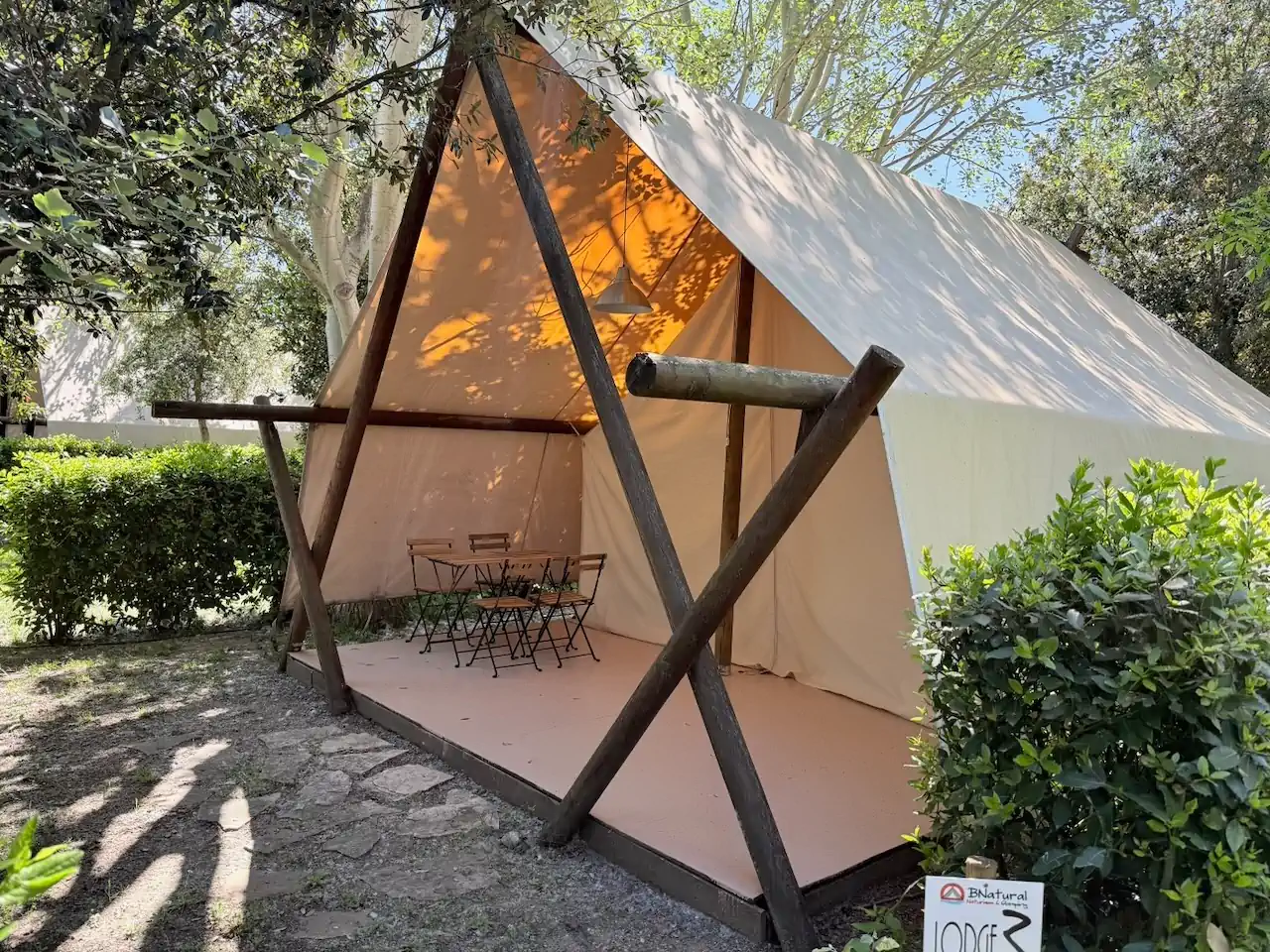 Glamping-Lodge in toskanischer Natur